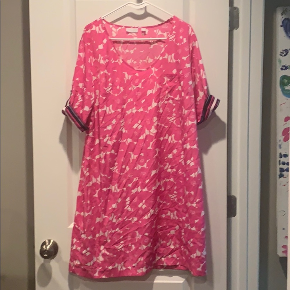 Perfect for Summer NY&Co Pink Floral Dress XL